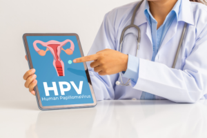 HPV (lidský papilomavirus) je běžná virová infekce, která postihuje kůži a sliznice. Existuje více než 200 typů HPV. Vysokorizikové typy: HPV16 a HPV18. HPV se přenáší hlavně přes kontakt kůže na kůži, včetně pohlavního styku, análních a orálních sexuálních praktik. Většina infekcí HPV je asymptomatická. Výzkum ukazuje, že I3C má potenciálně prospěšné účinky při infekcí lidským papilomavirem (HPV) a souvisejícími onemocněními. I3C se v těle přemění na diindolylmetan (DIM), což je aktivní forma, která má protinádorové a imunomodulační vlastnosti.