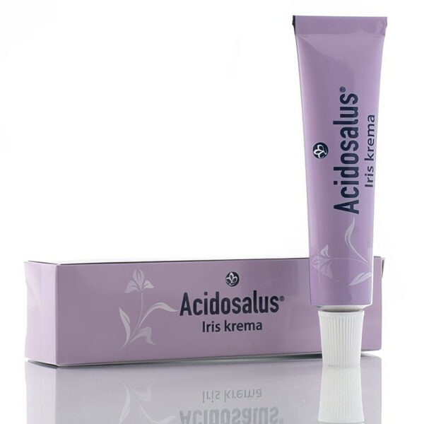 ACIDOSALUS® Iris krém zmírňuje příznaky, jako je pálení, svědění, zarudnutí, otok a tvorba bradavic.Použití: opary, genitální bradavice (HPV virus).